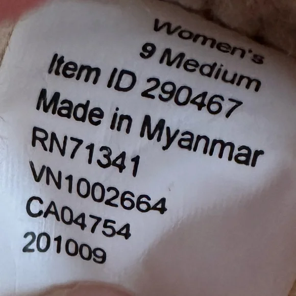 NWT LL Bean Women’s Wicked Good Moccasins in Brown, size 9 - Picture 6 of 6